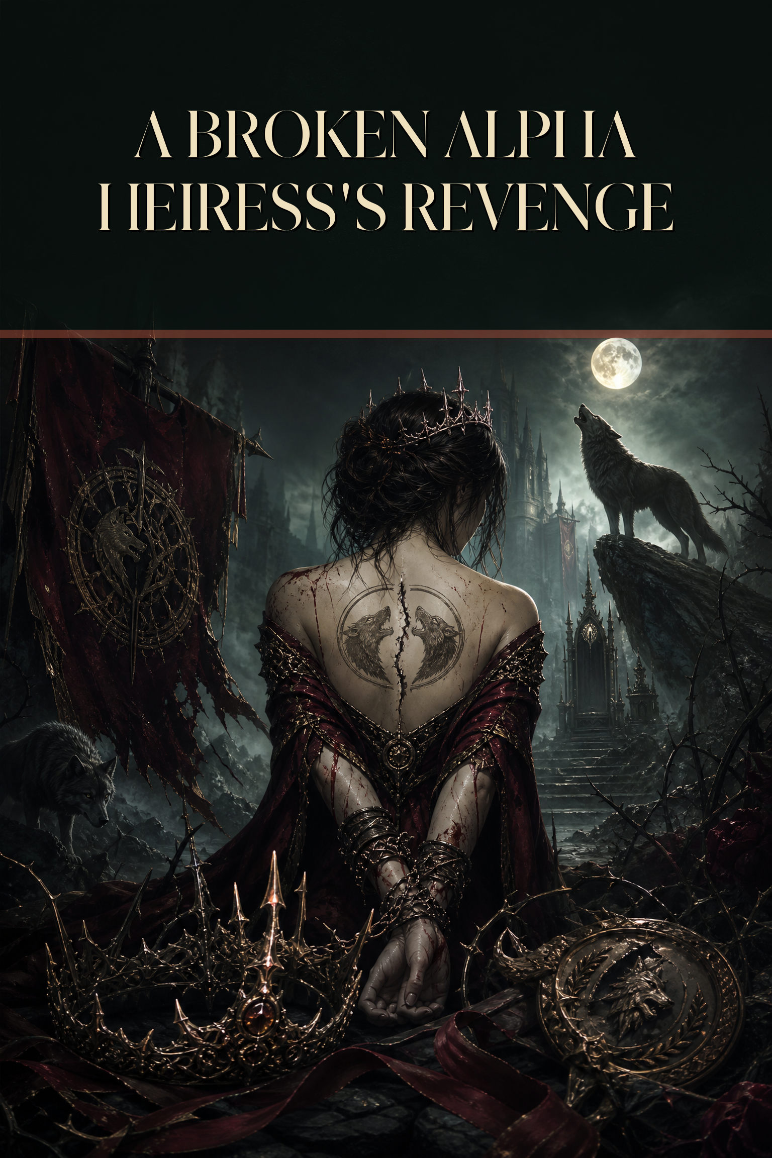 A Broken Alpha Heiress's Revenge - Thorn Bookshop cover art