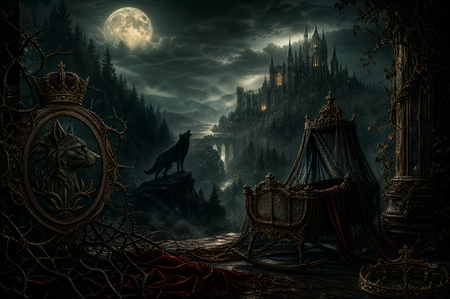 Accidentally Pregnant For Alpha King - Thorn Bookshop mood artwork