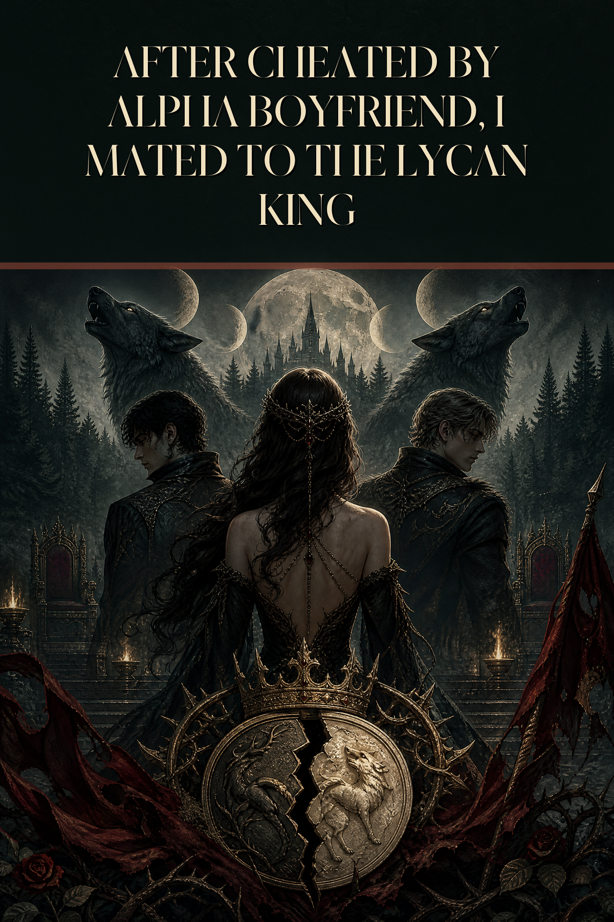 After Cheated By Alpha Boyfriend, I Mated To The Lycan King - Thorn Bookshop cover art