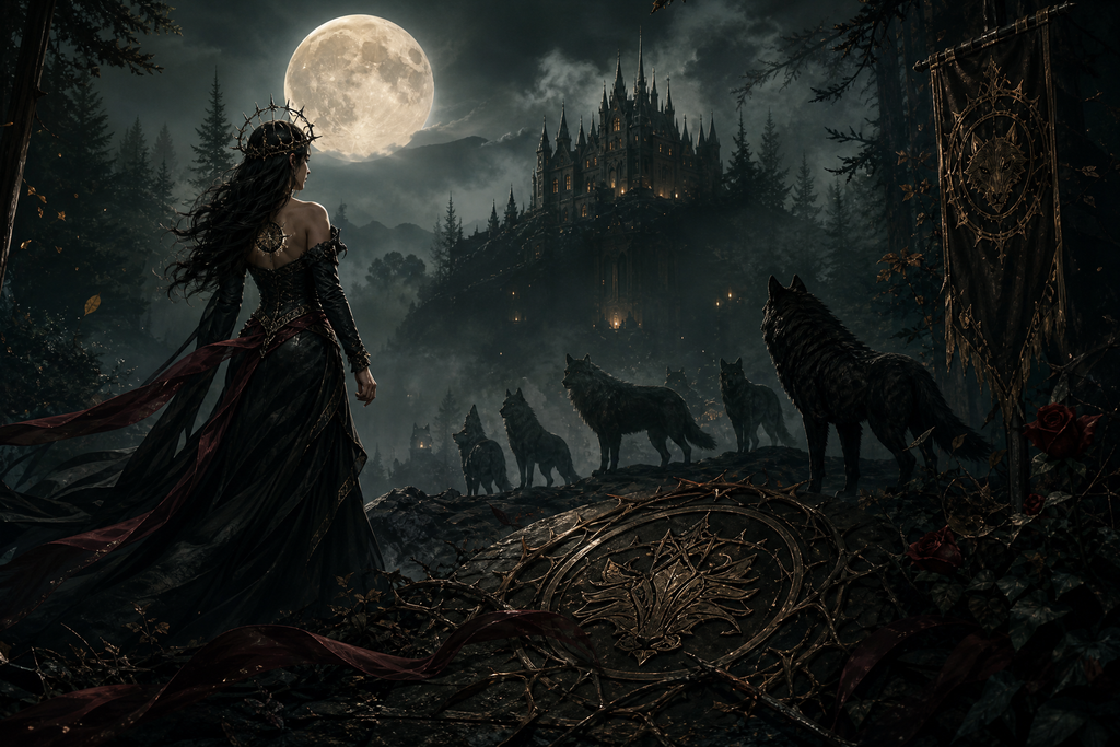 Alpha Hayley's Destined Mate - Thorn Bookshop mood artwork
