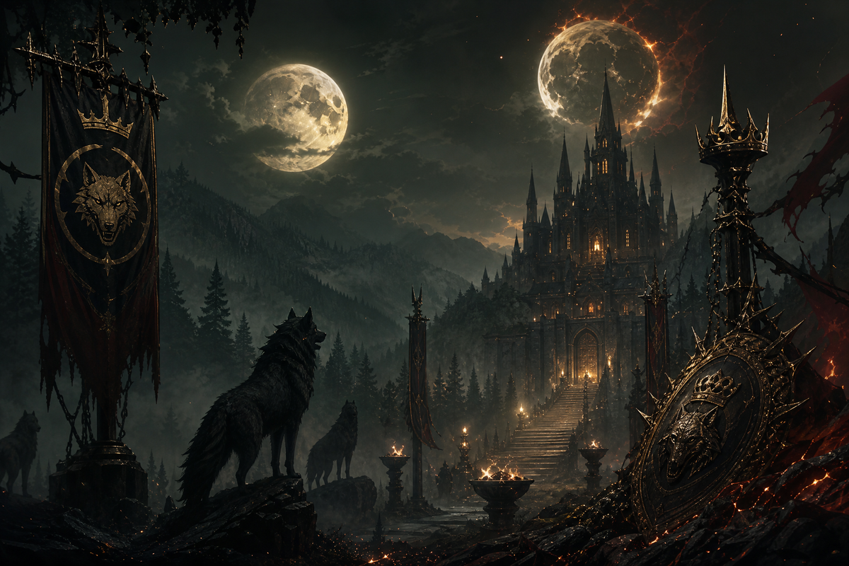 Alpha King Of Fire - Thorn Bookshop mood artwork