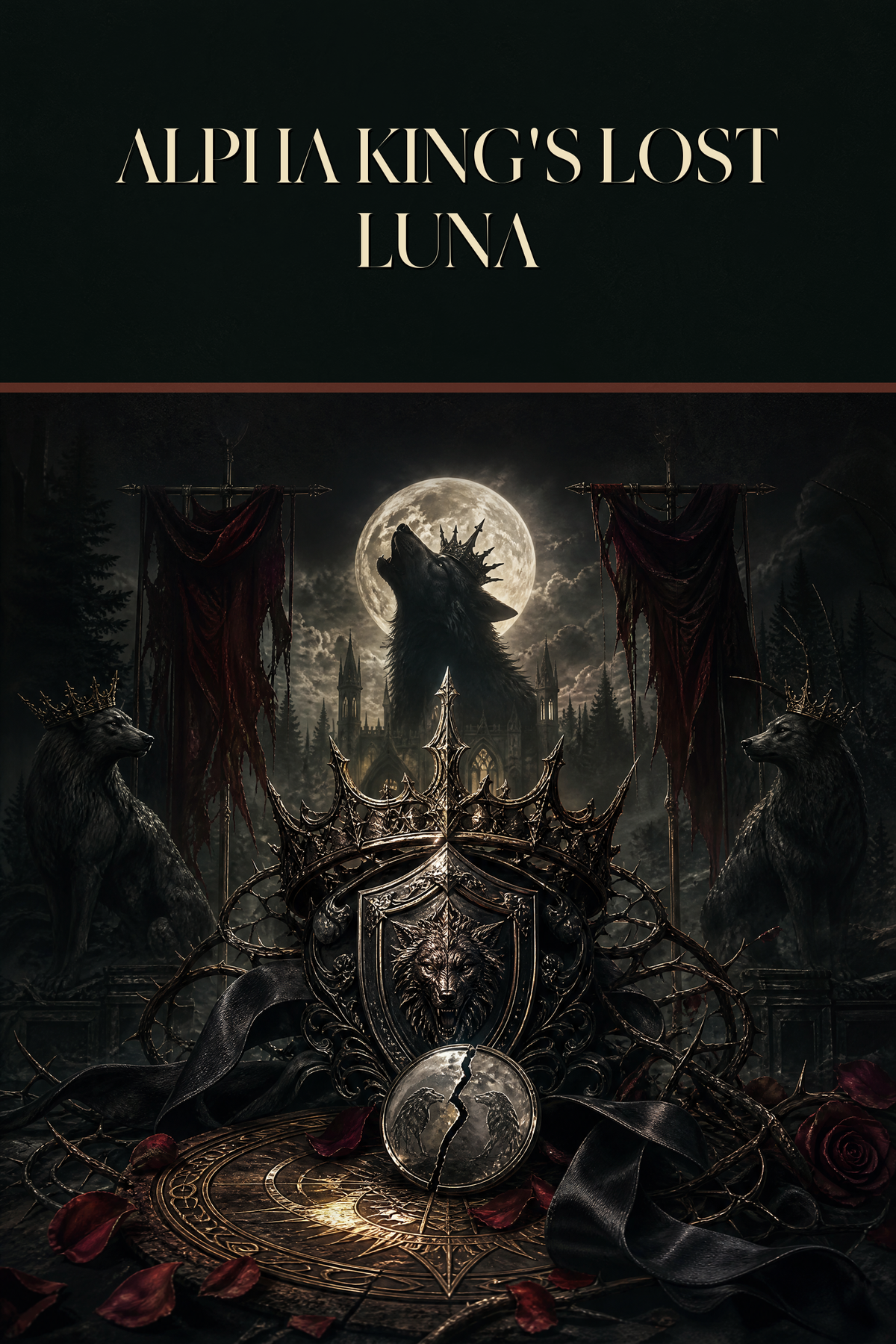 Alpha King's Lost Luna - Thorn Bookshop cover art