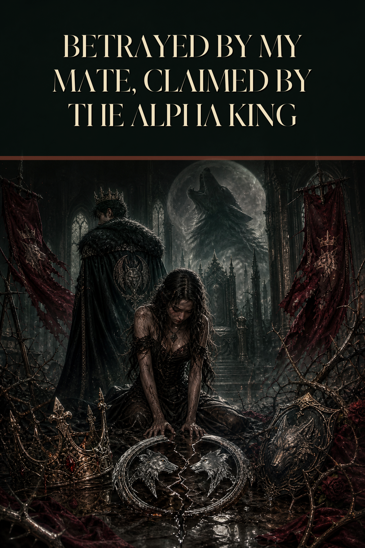 Betrayed by My Mate, Claimed by the Alpha King - Thorn Bookshop cover art