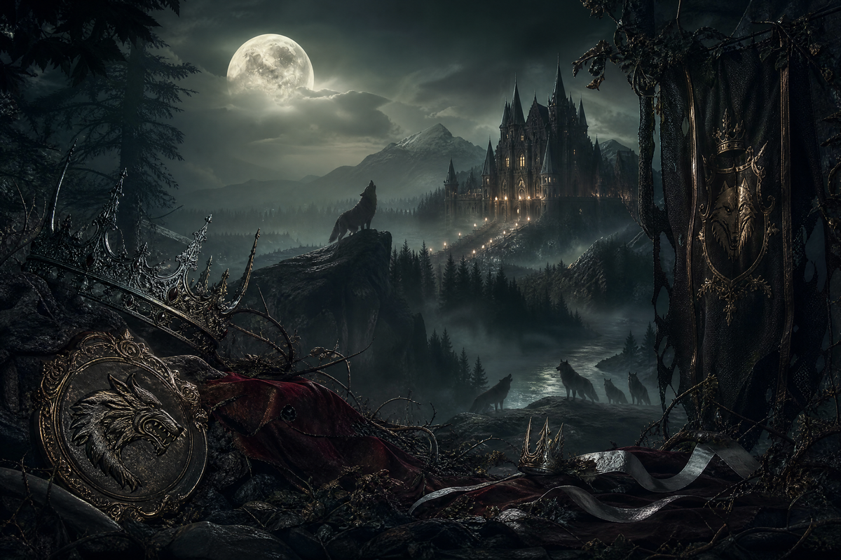 Betrayed by My Mate, Claimed by the Alpha King - Thorn Bookshop mood artwork