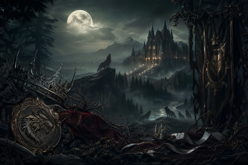 Betrayed by My Mate, Claimed by the Alpha King - Thorn Bookshop mood artwork