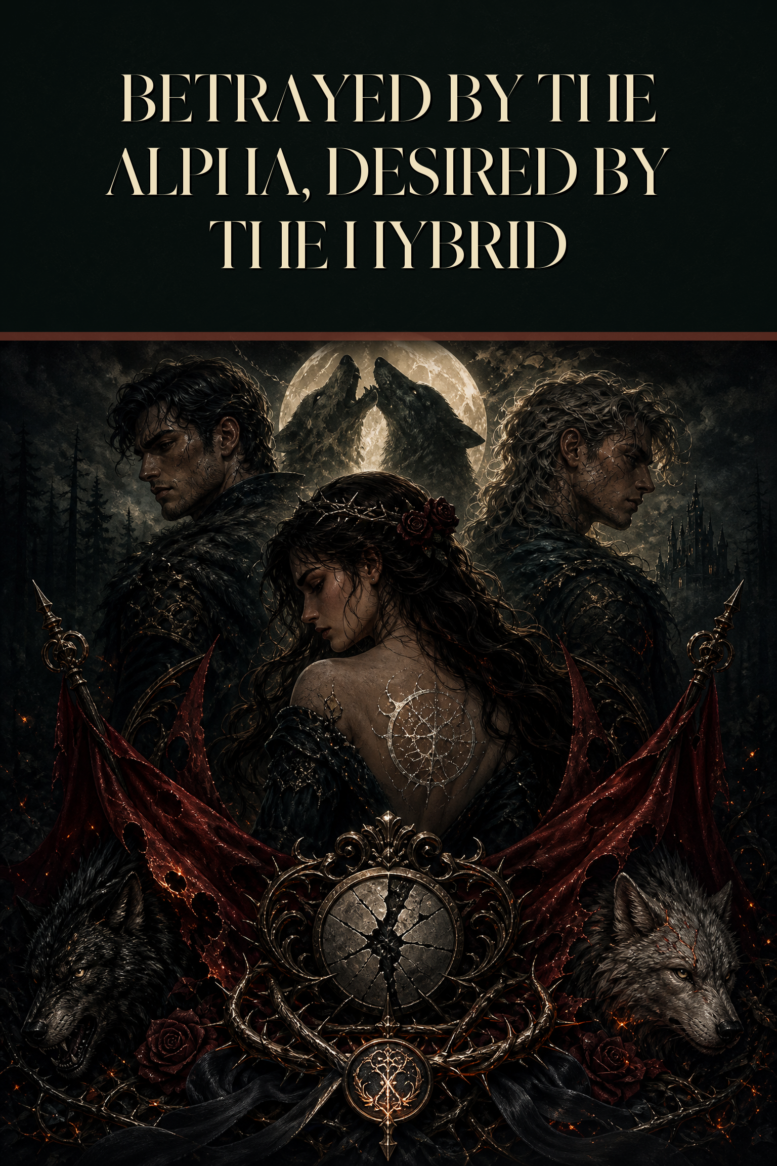 Betrayed By The Alpha, Desired By The Hybrid - Thorn Bookshop preview cover image