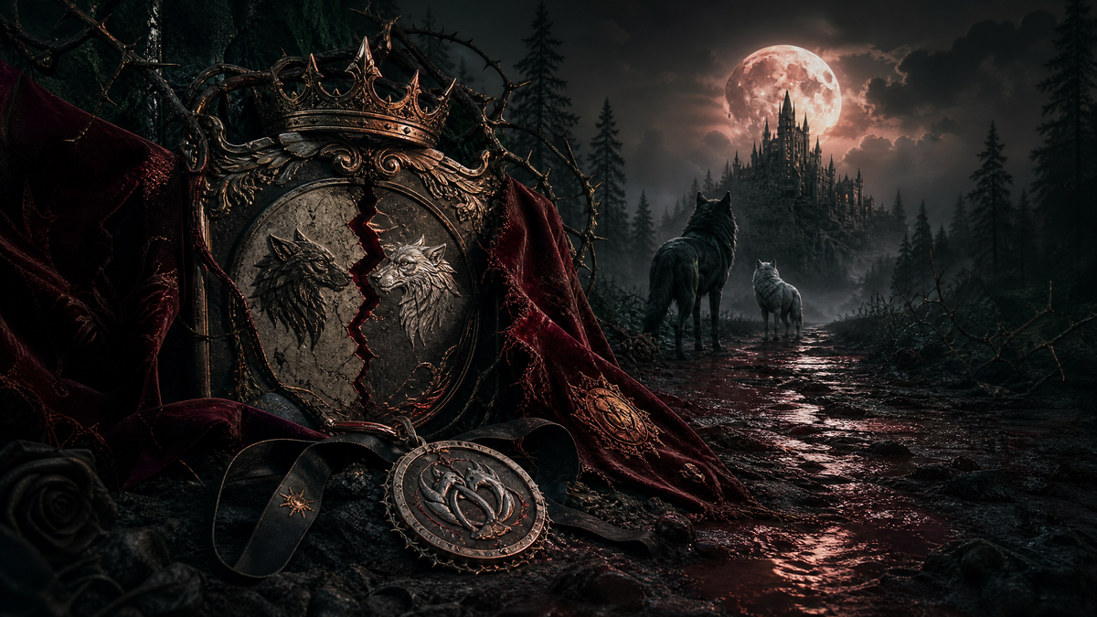 Bound In Blood To The Forbidden Alpha - Thorn Bookshop blog artwork