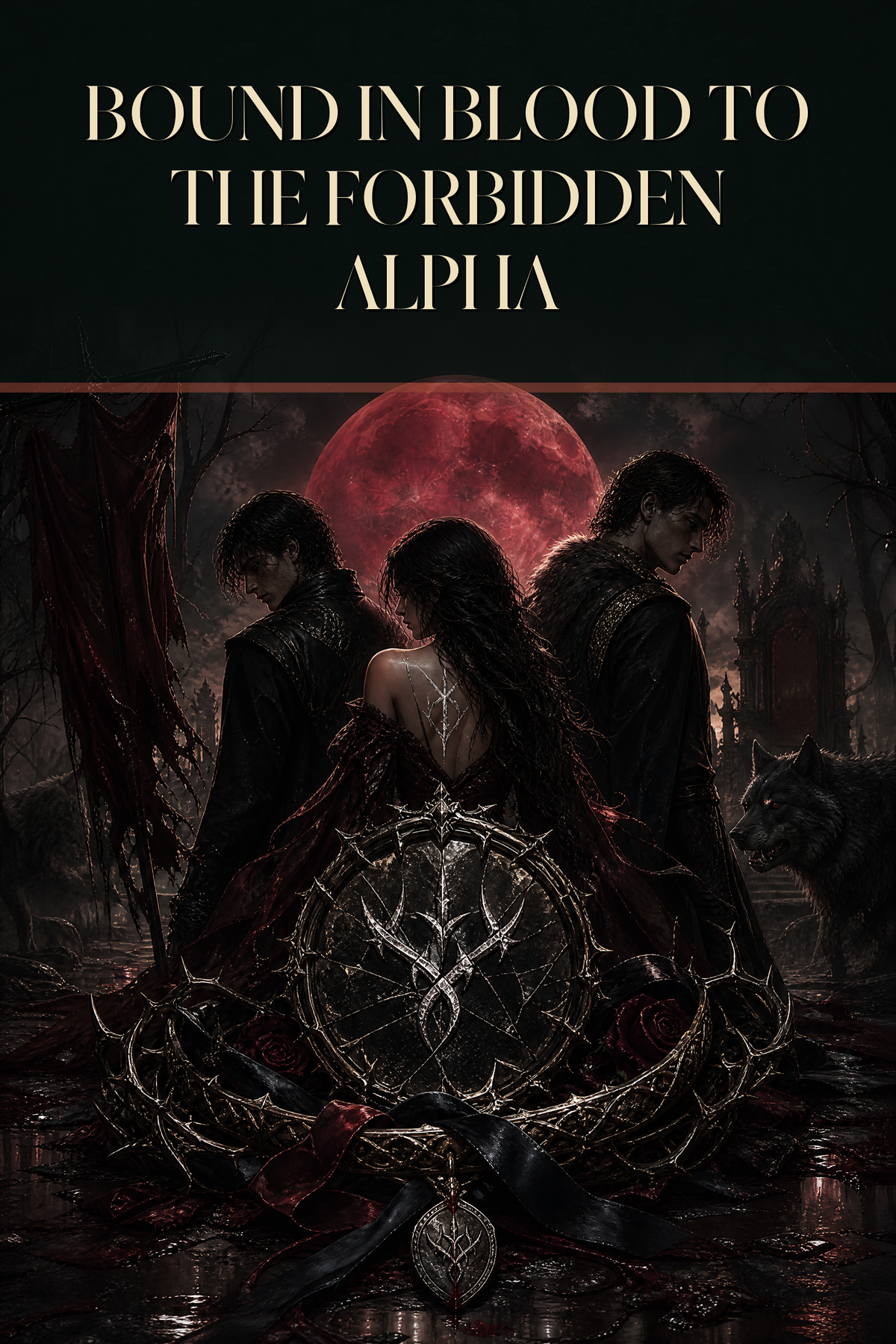 Bound In Blood To The Forbidden Alpha - Thorn Bookshop cover art