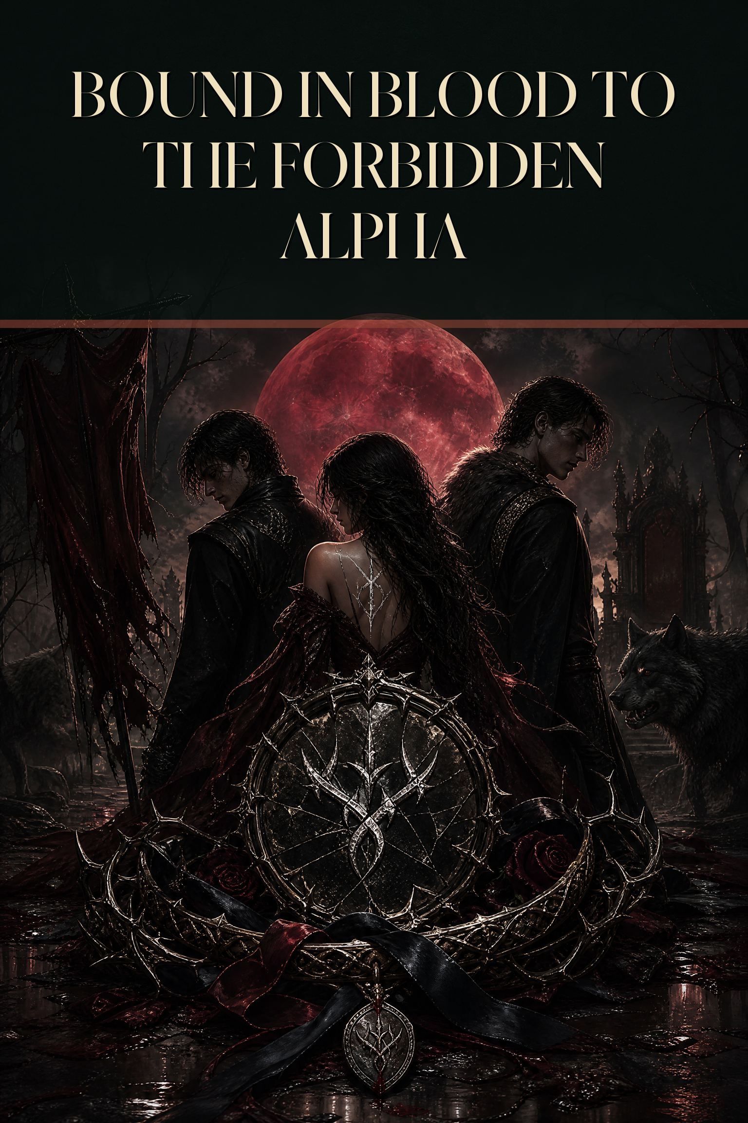 Bound In Blood To The Forbidden Alpha - Thorn Bookshop preview cover image
