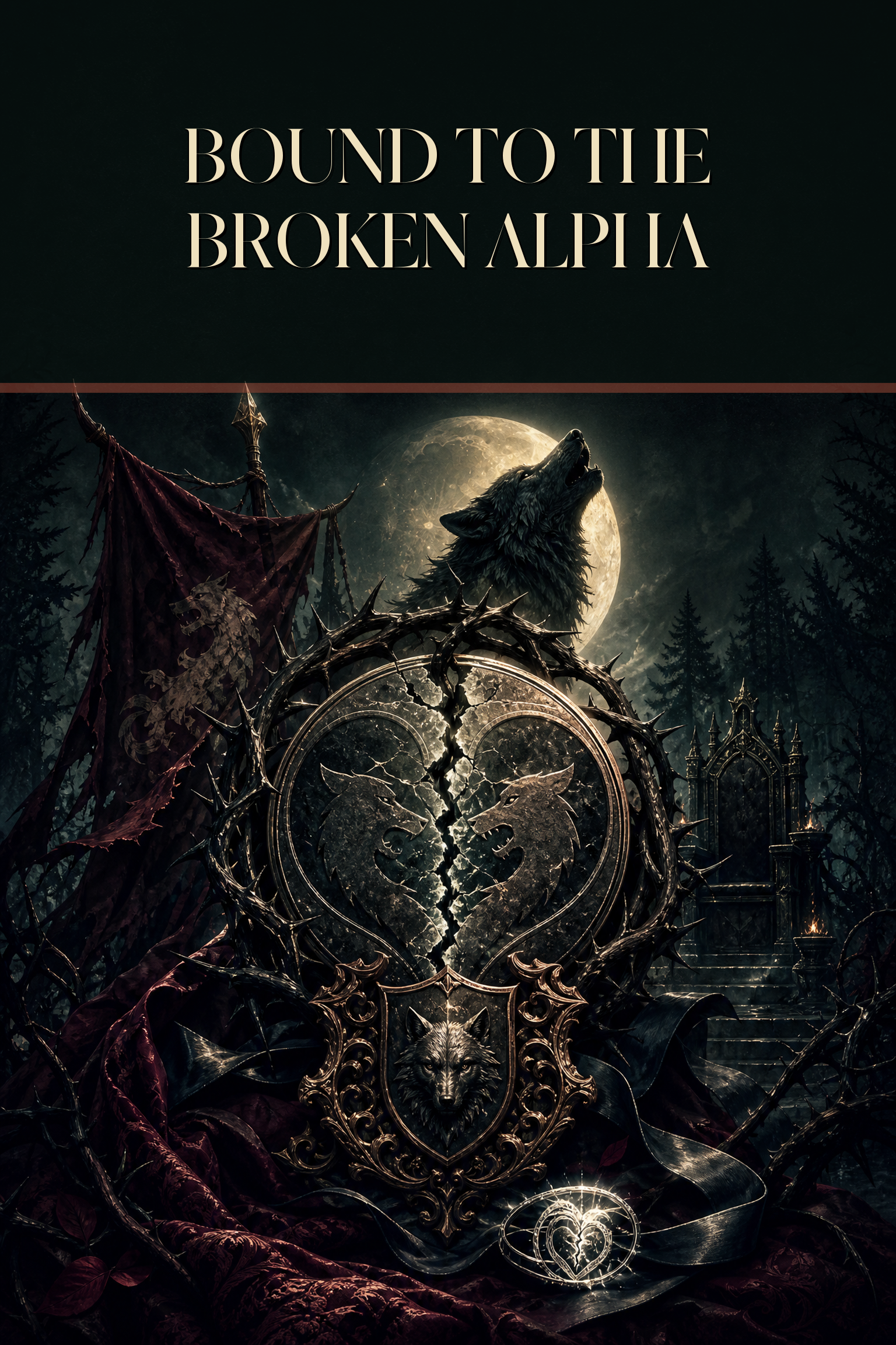 Bound To The Broken Alpha - Thorn Bookshop preview cover image