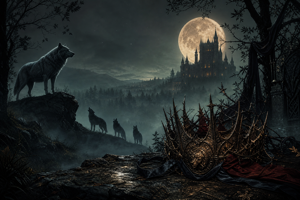 Chasing His Kickass Luna Back - Thorn Bookshop mood artwork