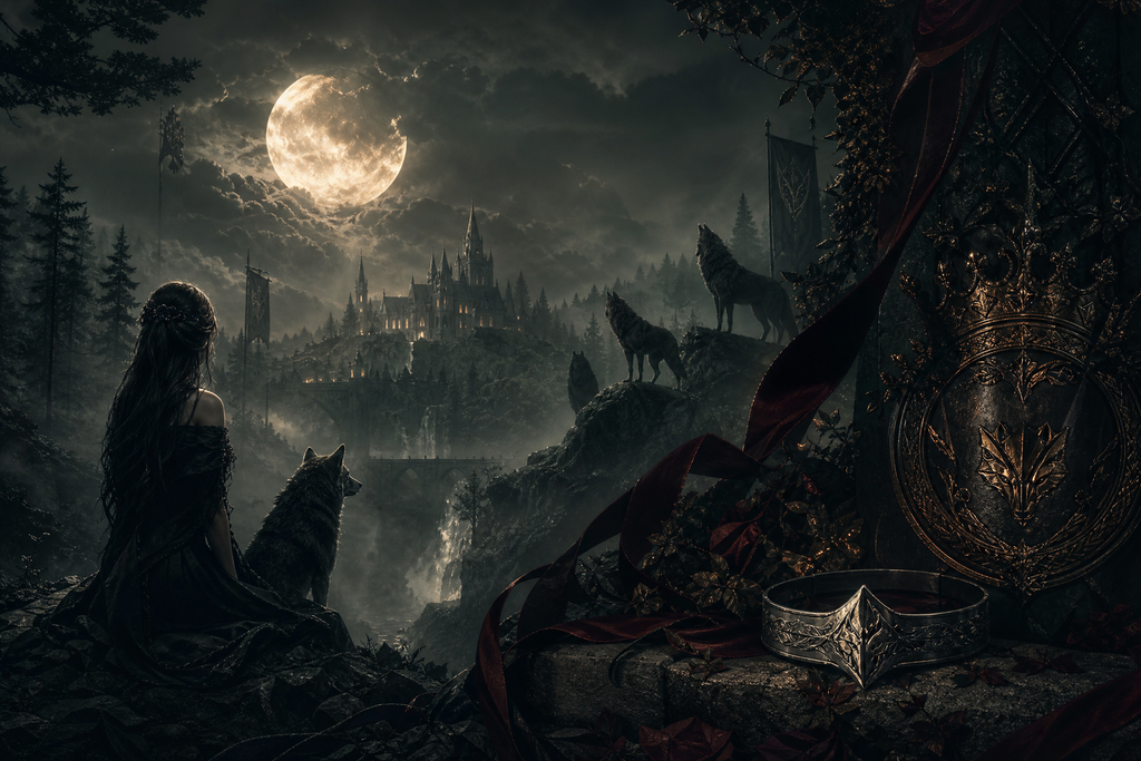 Claimed By My Bestie's Alpha Daddy - Thorn Bookshop mood artwork