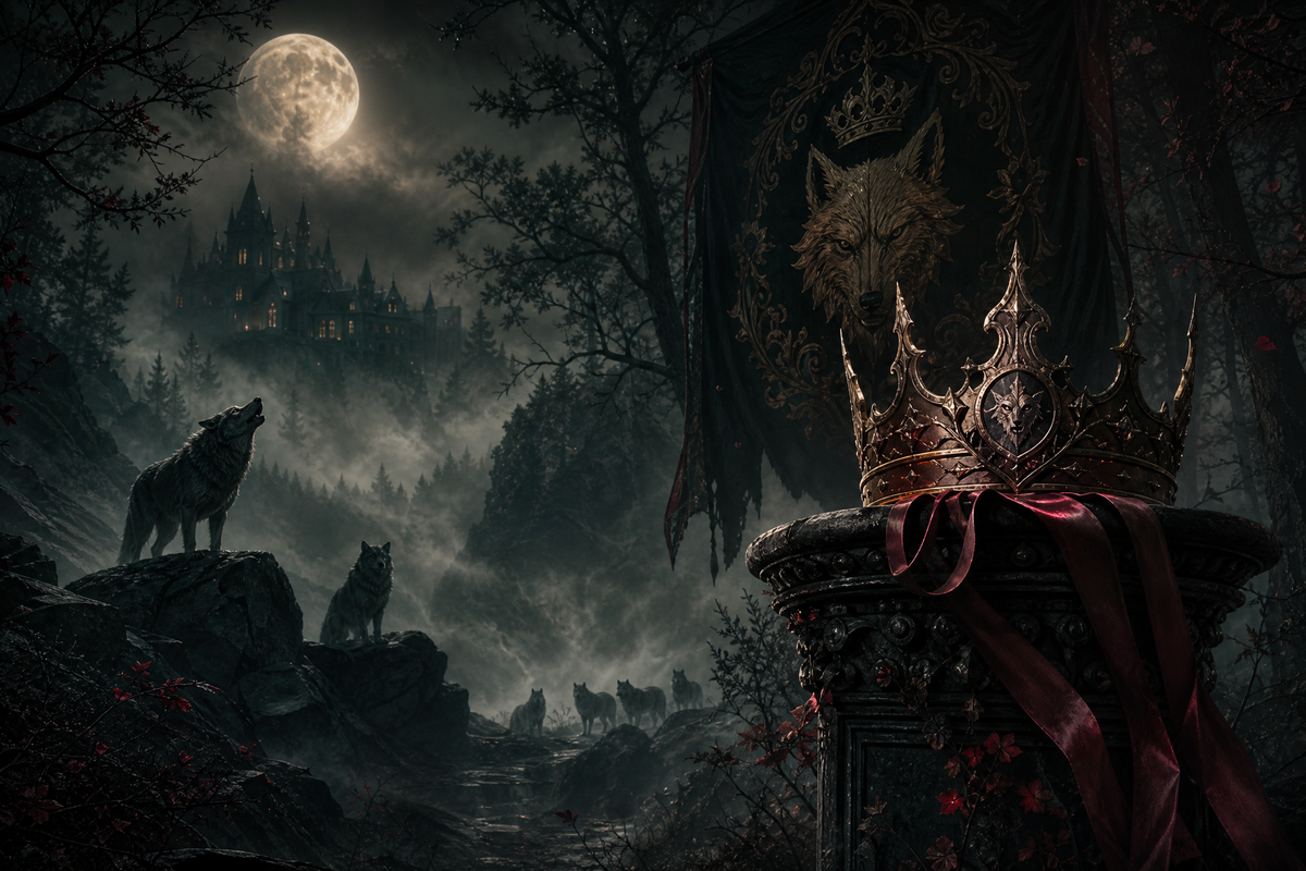 Claimed by the Alpha After One Night - Thorn Bookshop mood artwork