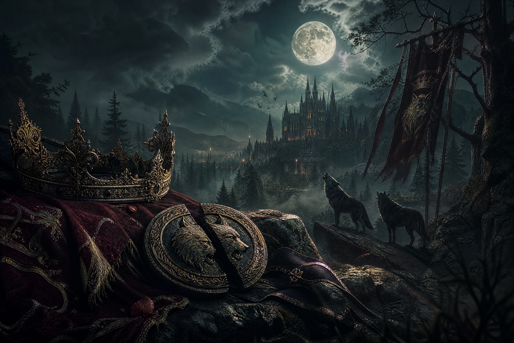 Claimed By The Mafia Rogue King - Thorn Bookshop mood artwork
