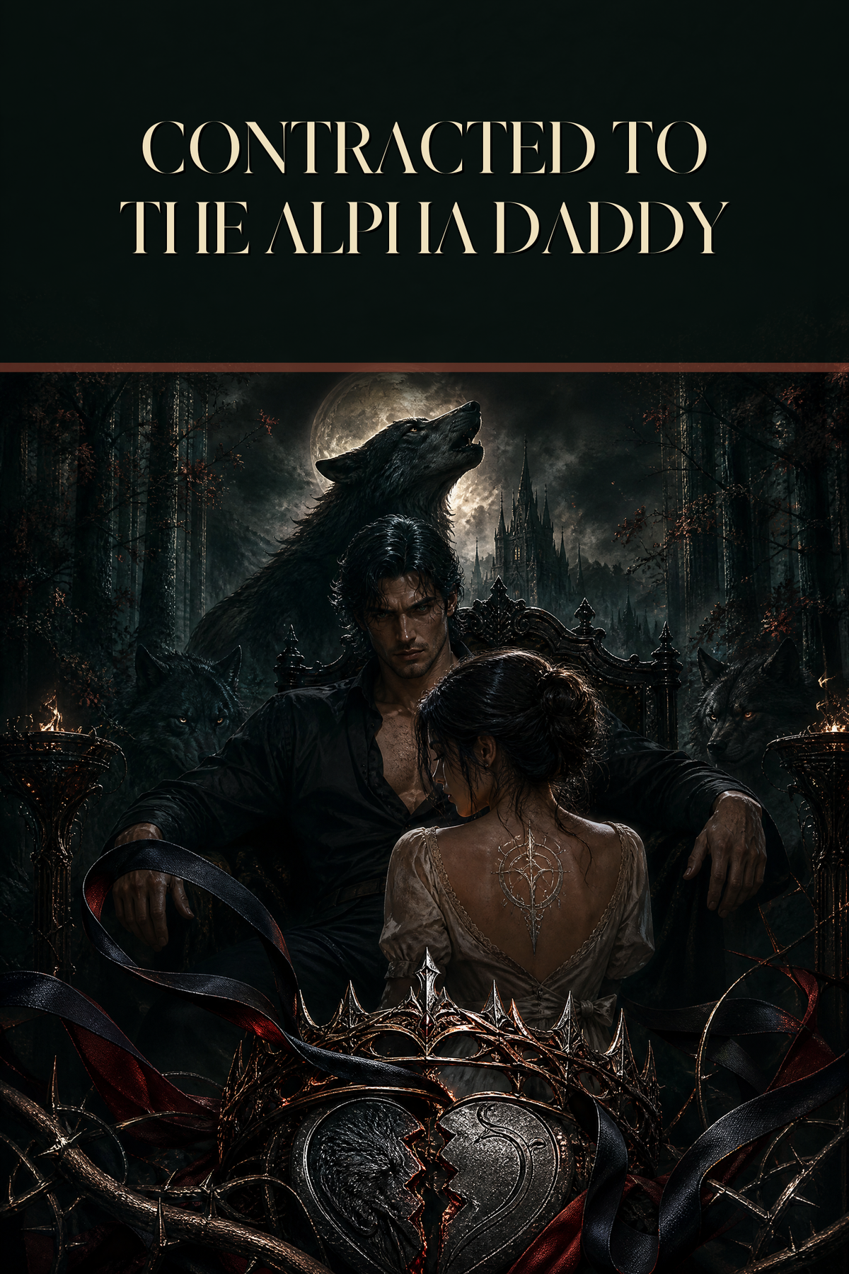 Contracted To The Alpha Daddy - Thorn Bookshop cover art