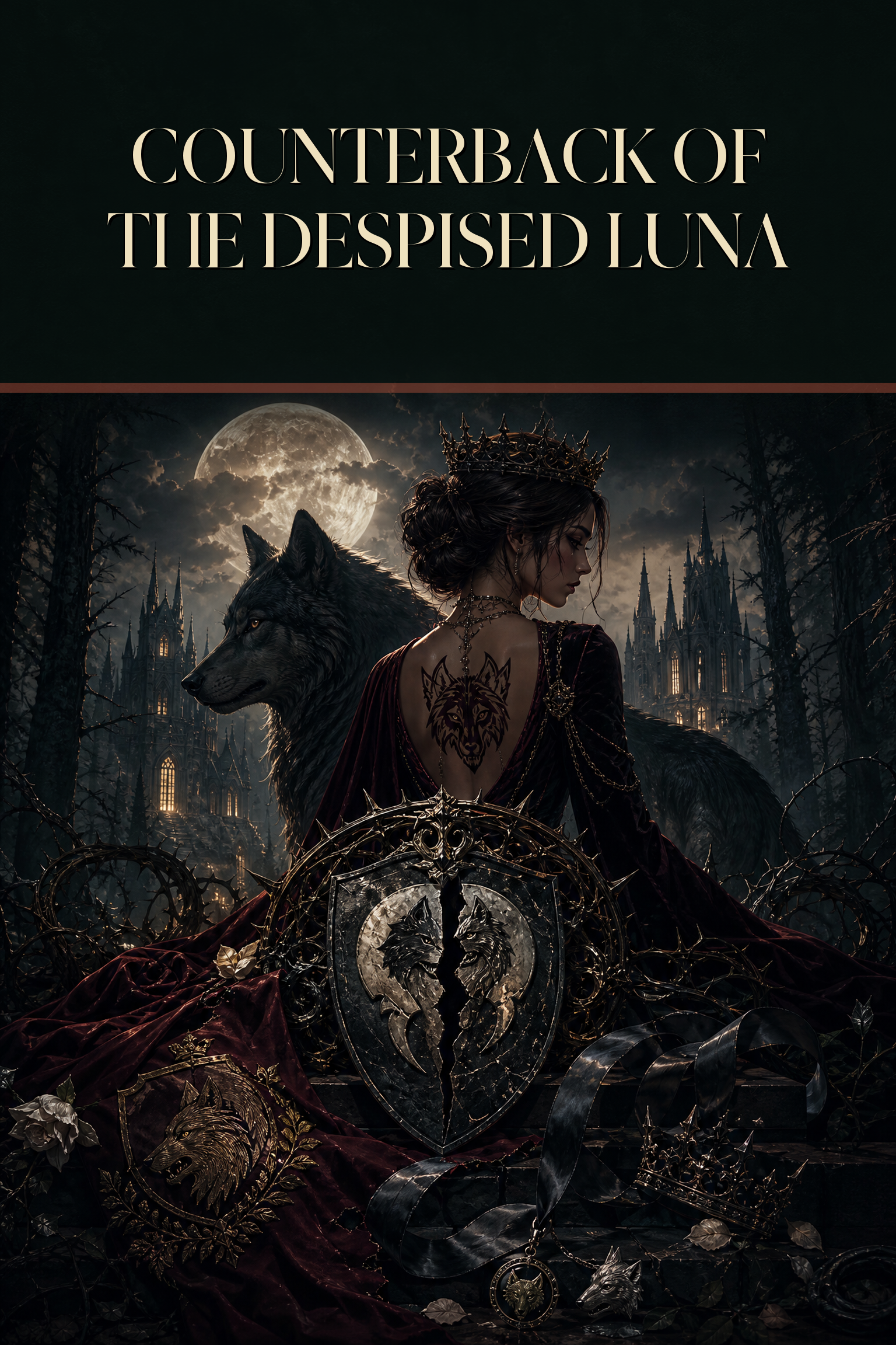 Counterback of the Despised Luna - Thorn Bookshop preview cover image