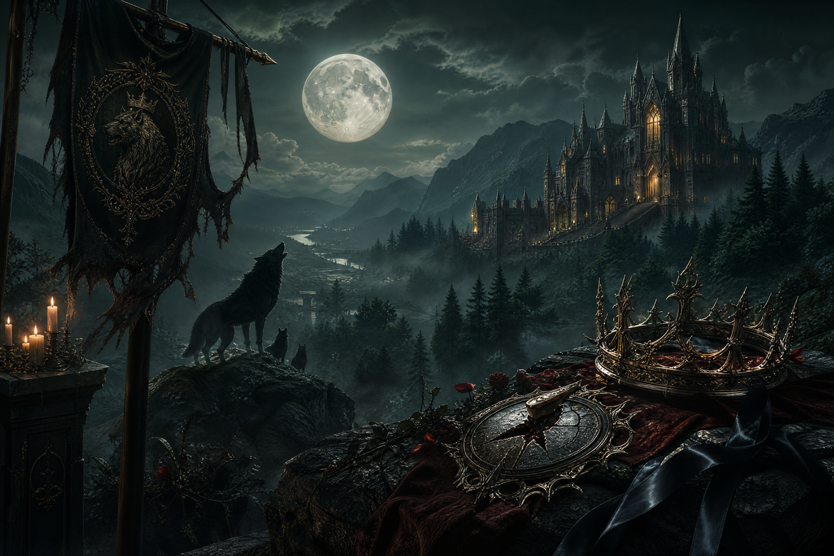 Counterback of the Despised Luna - Thorn Bookshop mood artwork