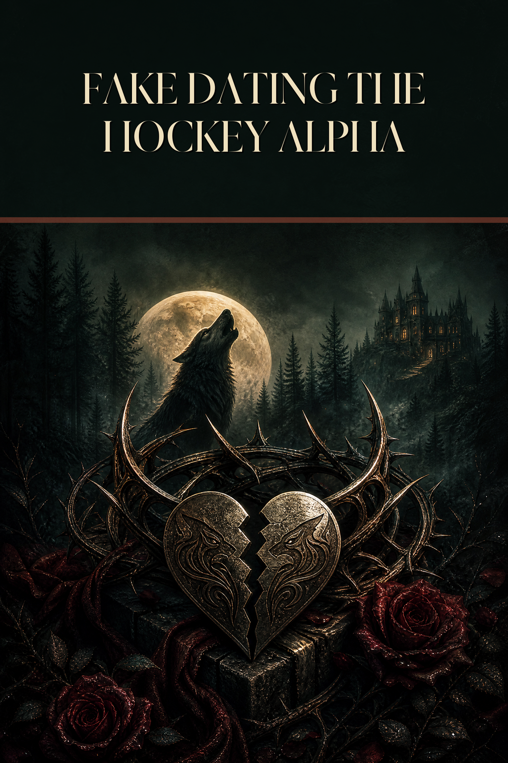 Fake Dating The Hockey Alpha - Thorn Bookshop cover art
