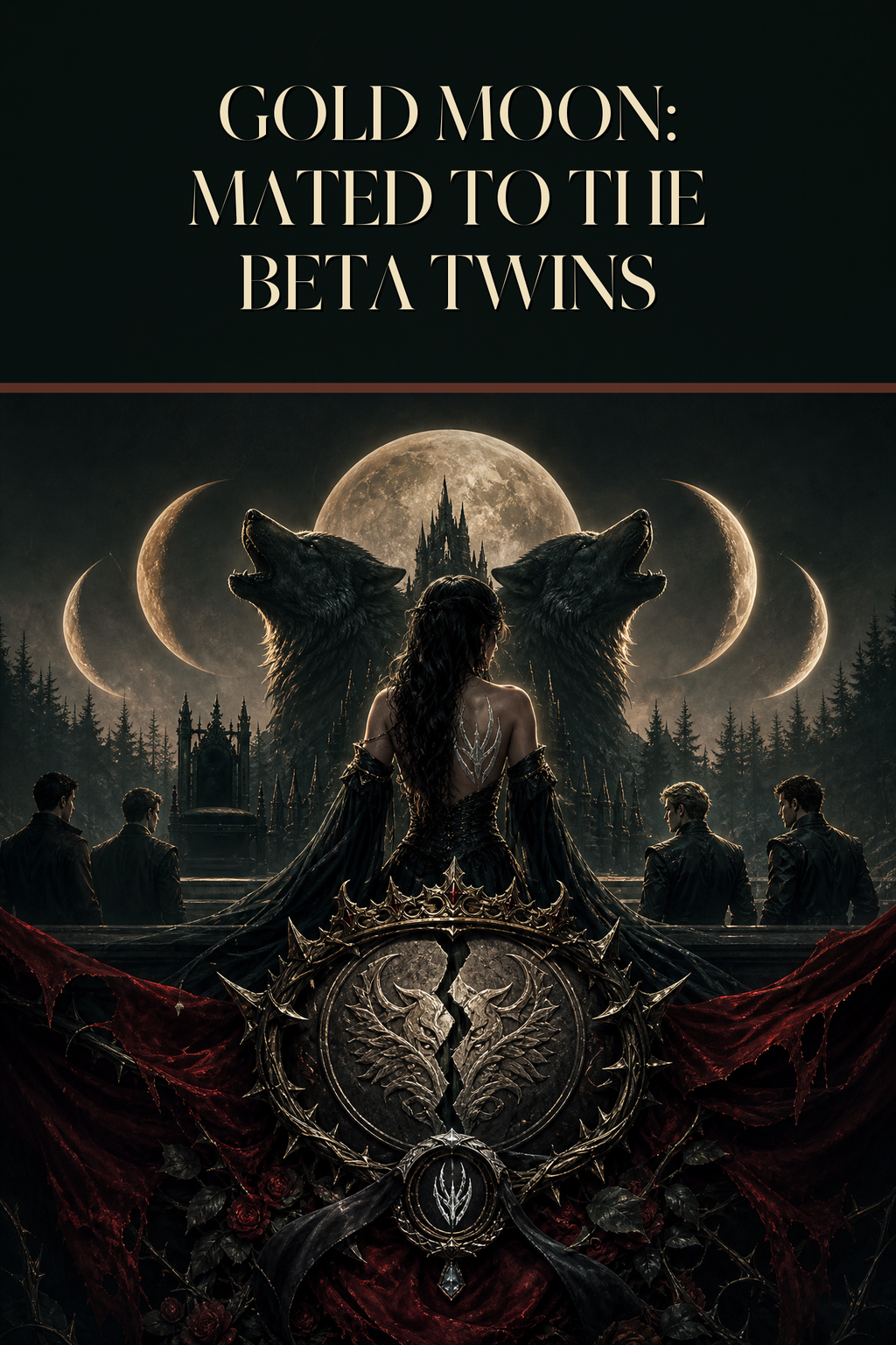 Gold Moon: Mated To The Beta Twins - Thorn Bookshop cover art