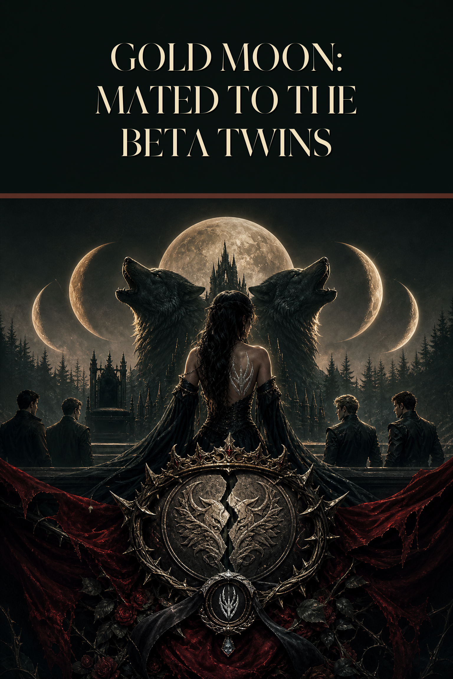 Gold Moon: Mated To The Beta Twins - Thorn Bookshop cover art