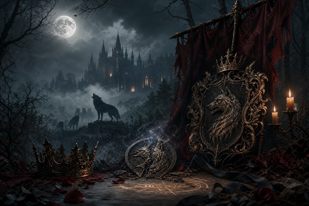 Her Alpha's Rejected Mate - Thorn Bookshop mood artwork