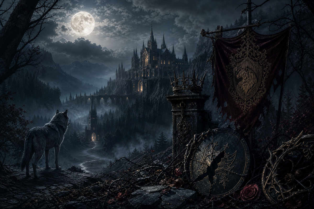 I'm BACK!! - Thorn Bookshop mood artwork