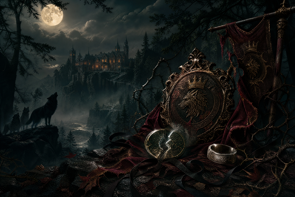 Louisa Unchained - Thorn Bookshop mood artwork