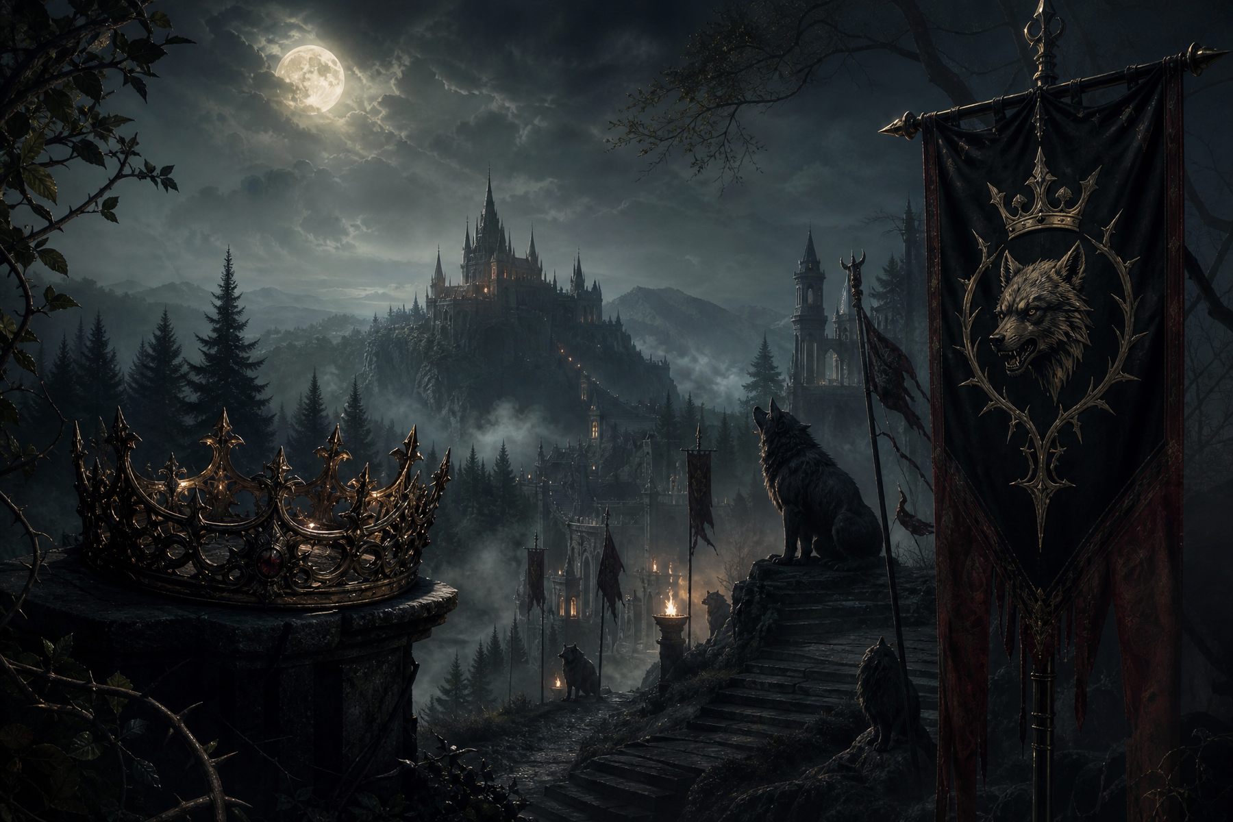 Luna Battle The Game - Thorn Bookshop mood artwork