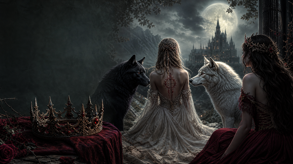 Luna Between Alphas - Thorn Bookshop blog artwork