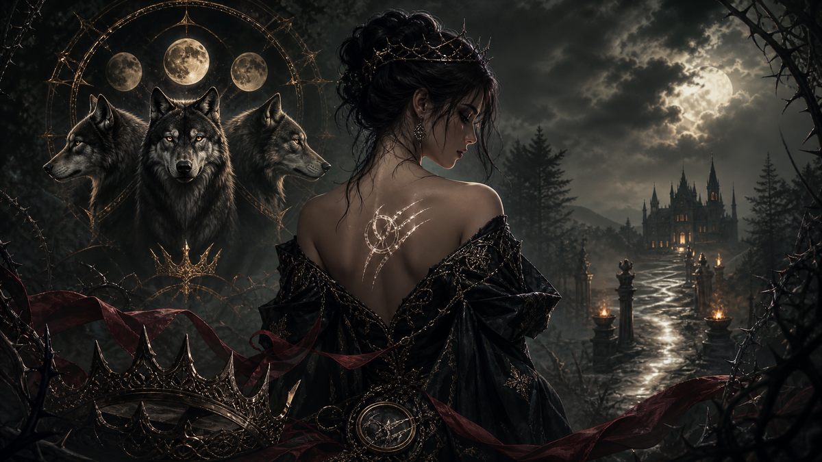 Marked By The Demon Triplet Alpha Kings - Thorn Bookshop blog artwork