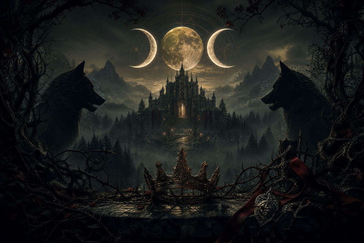 Marked By The Demon Triplet Alpha Kings - Thorn Bookshop preview mood image