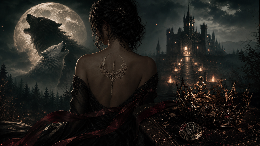 Marked by the Pureblood Alpha - Thorn Bookshop blog artwork