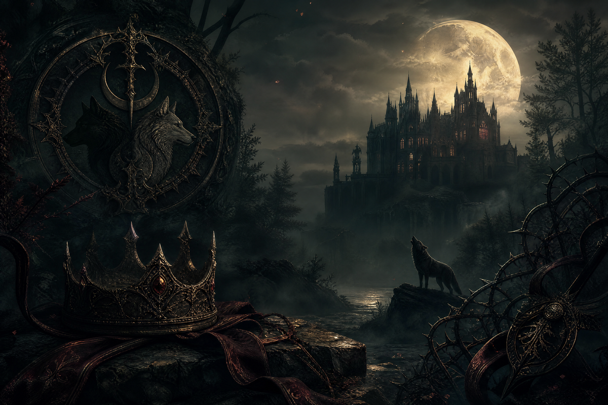 Marked by the Pureblood Alpha - Thorn Bookshop mood artwork
