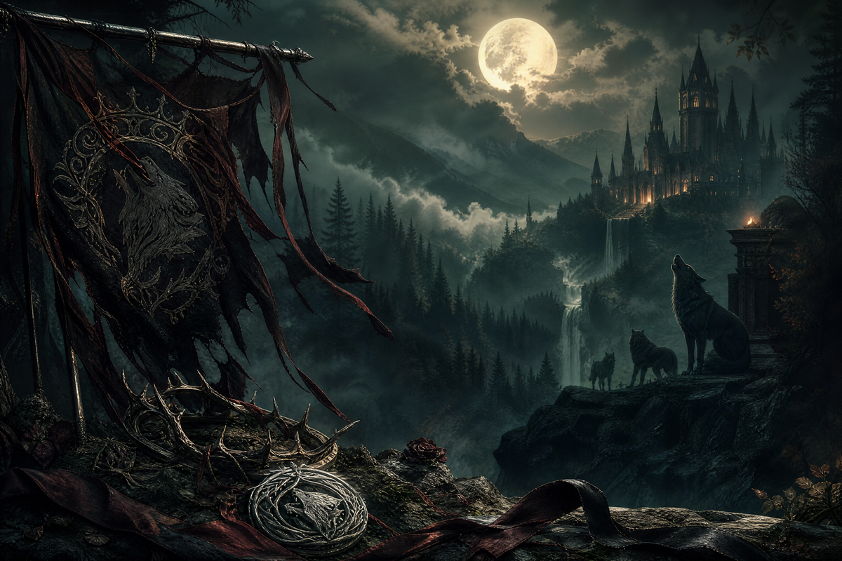 Mated To The Big Bad Alpha - Thorn Bookshop mood artwork