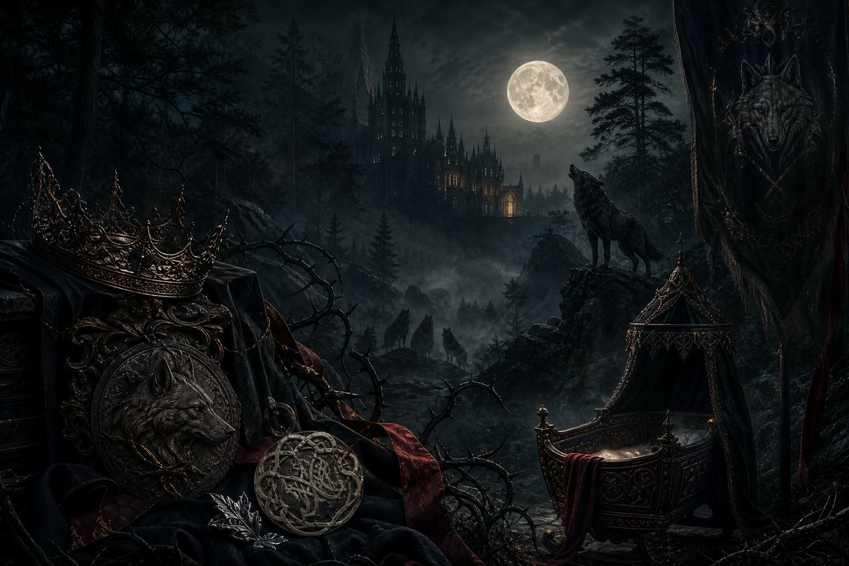 Mated To The Werewolf King - Thorn Bookshop preview mood image