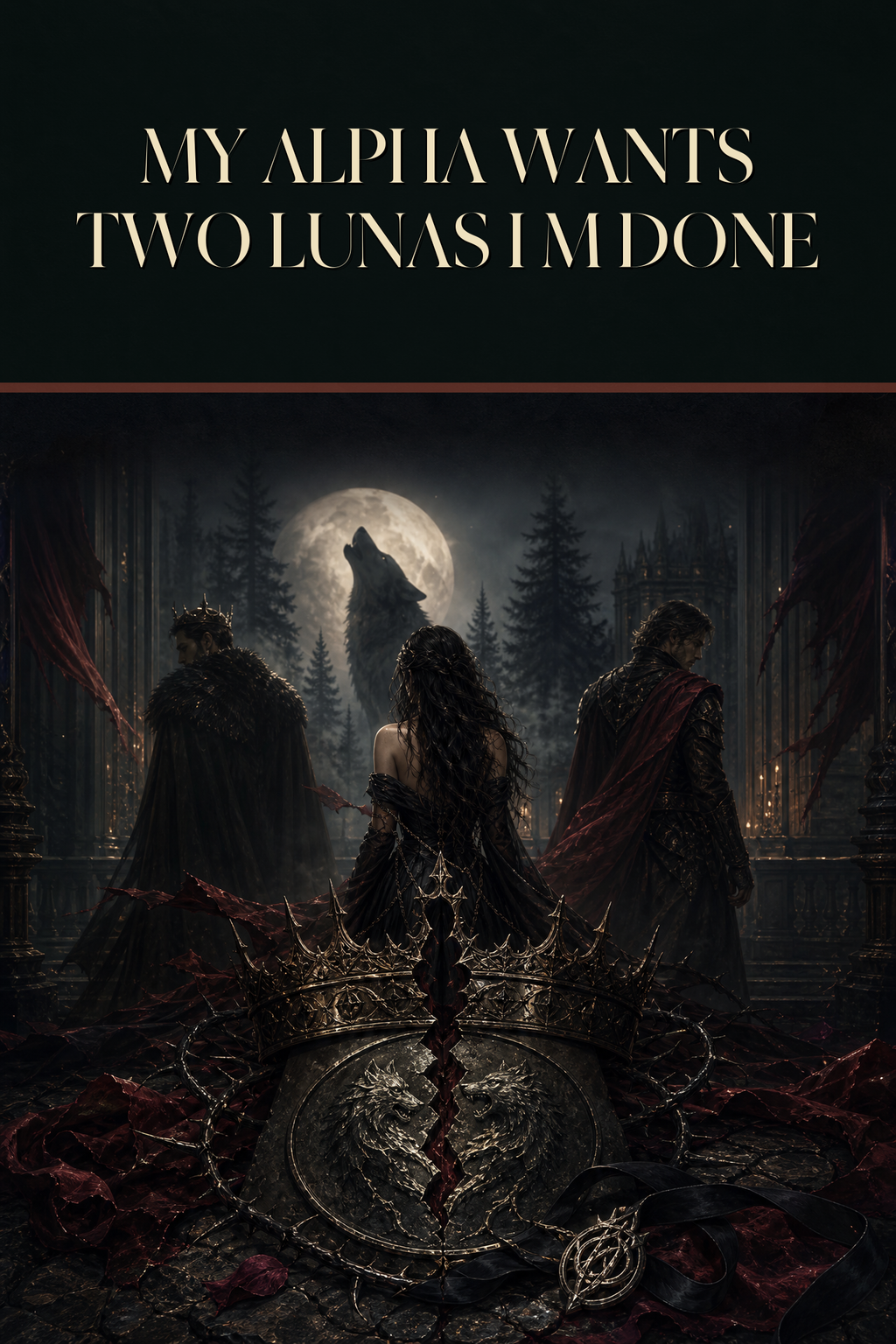 My Alpha Wants Two Lunas I m Done - Thorn Bookshop cover art