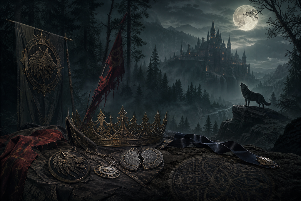 My Alpha Wants Two Lunas I m Done - Thorn Bookshop mood artwork