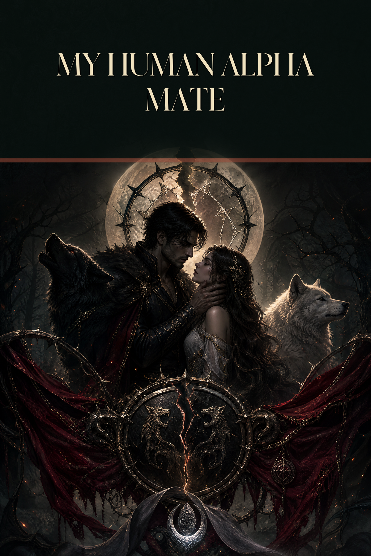 My Human Alpha Mate - Thorn Bookshop cover art