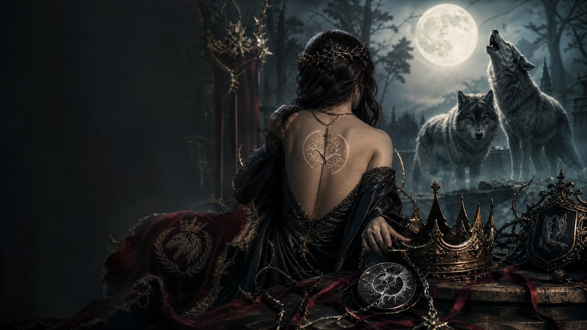 My Mate Has Two Wolves - Thorn Bookshop blog artwork