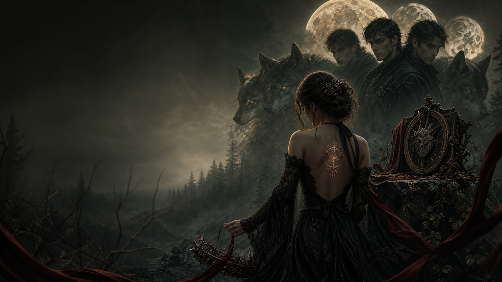 My Triplet Alpha Stepbrother Mates - Thorn Bookshop blog artwork