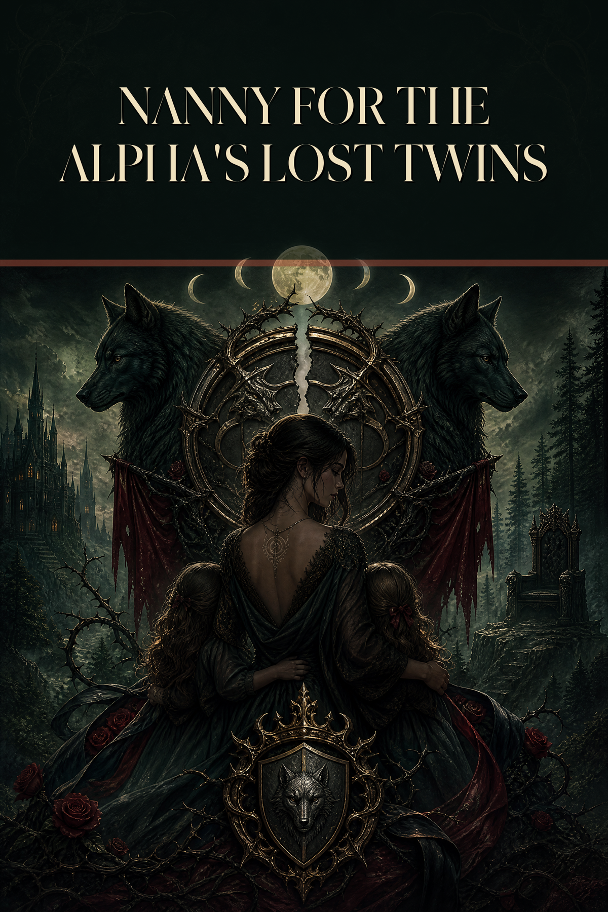 Nanny For The Alpha's Lost Twins - Thorn Bookshop cover art