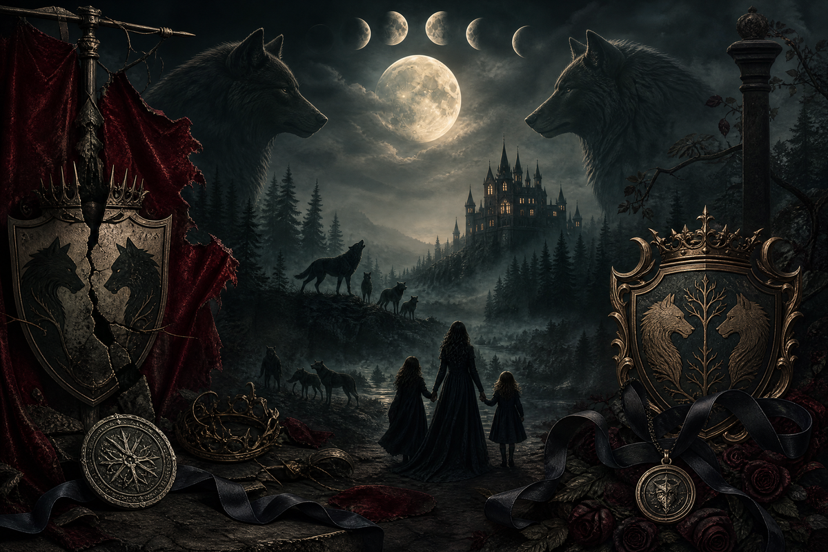 Nanny For The Alpha's Lost Twins - Thorn Bookshop mood artwork