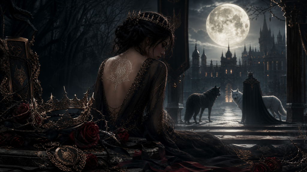 Offered To The Cursed Lycan King - Thorn Bookshop blog artwork