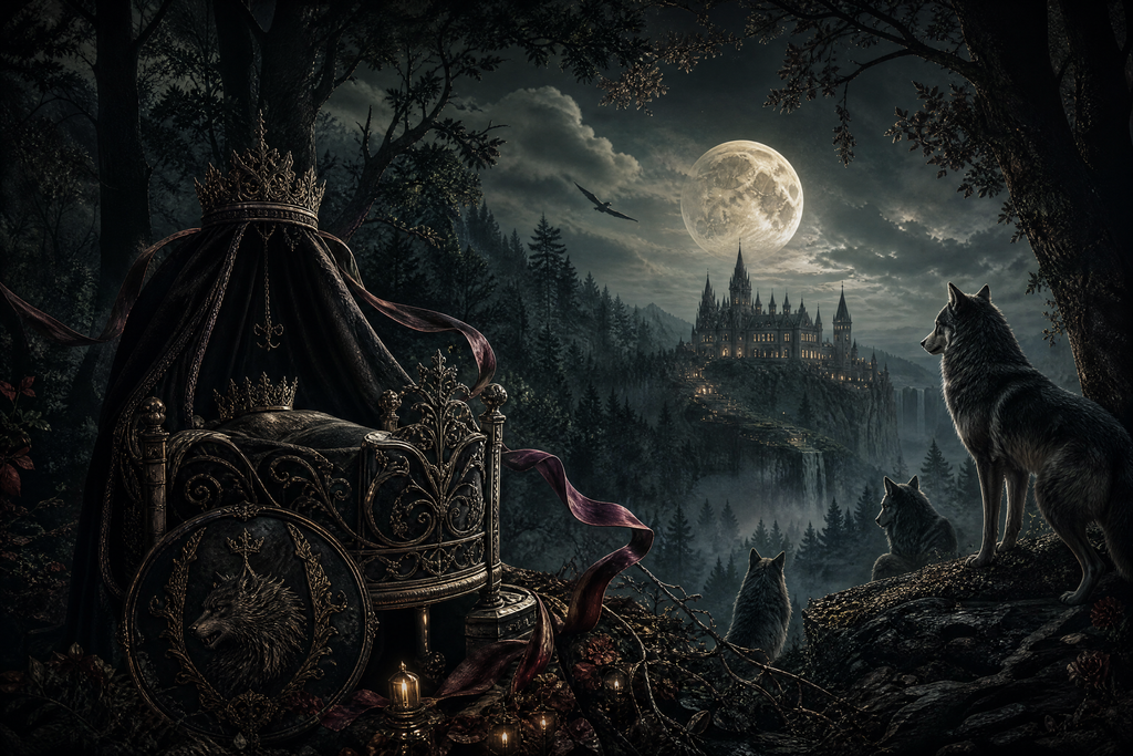Oops, The Alpha King Wants Me And My Baby! - Thorn Bookshop mood artwork