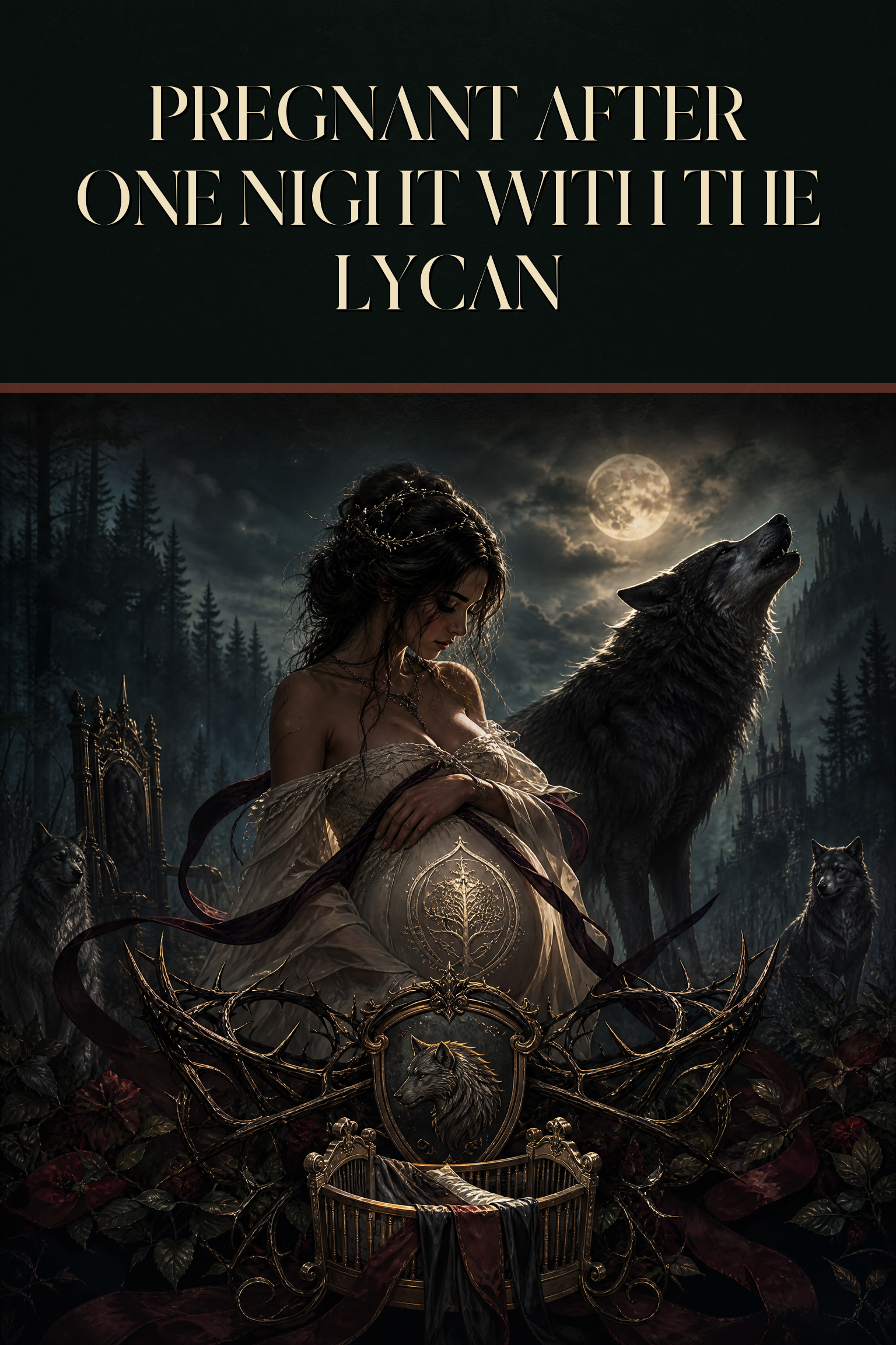 Pregnant After One Night With The Lycan - Thorn Bookshop preview cover image