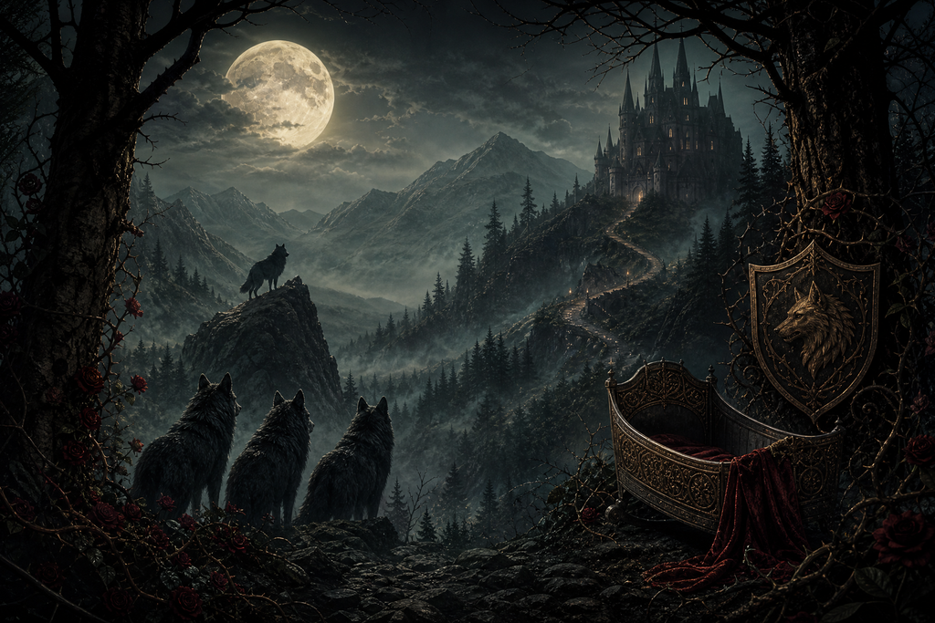 Pregnant With Four Alphas' Babies - Thorn Bookshop mood artwork