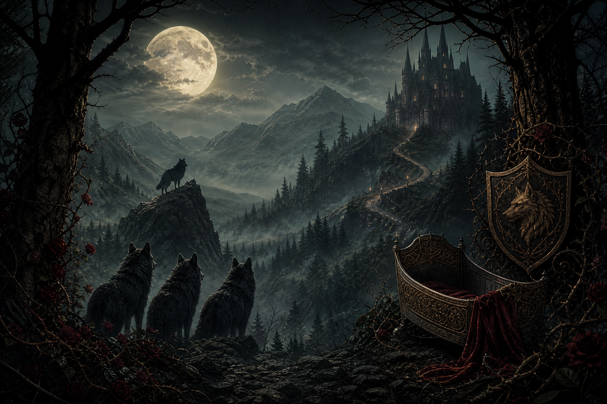 Pregnant With Four Alphas' Babies - Thorn Bookshop mood artwork