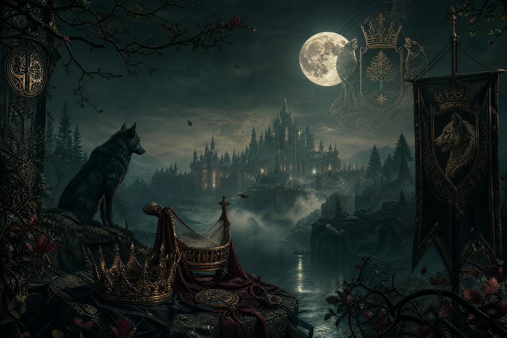 Ran Away Pregnant, Came Back Alpha Heiress - Thorn Bookshop mood artwork
