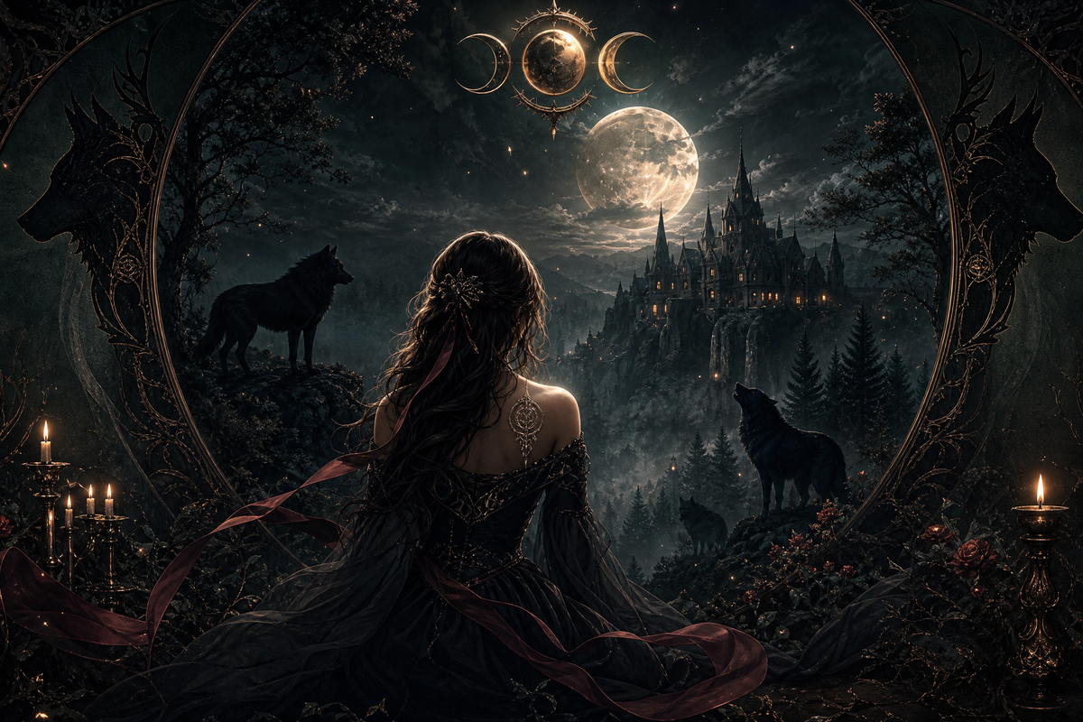 Ravished By The Alphas Reverse Harem Paranormal Romance - Thorn Bookshop mood artwork