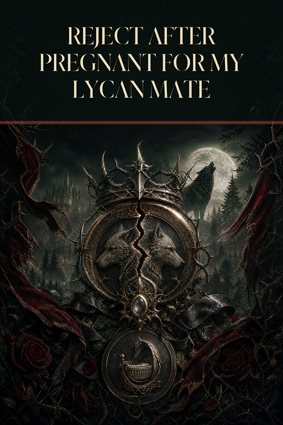 Reject After Pregnant For My Lycan Mate - Thorn Bookshop cover art